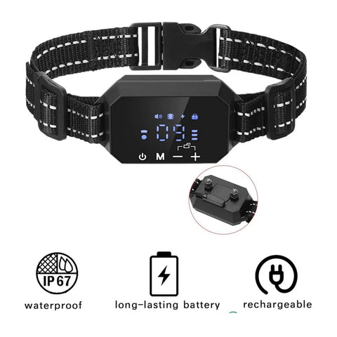 Collier de dressage pour chien 1000 m, GPS électrique, clôture sans fil, IPX7, étanche, électronique, pour chiens de petite, moyenne et grande taille