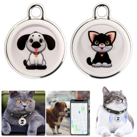 Traceur GPS anti-perte pour animaux de compagnie, dispositif de suivi GPS étanche, traqueur d'activité intelligent pour chiens, chats
