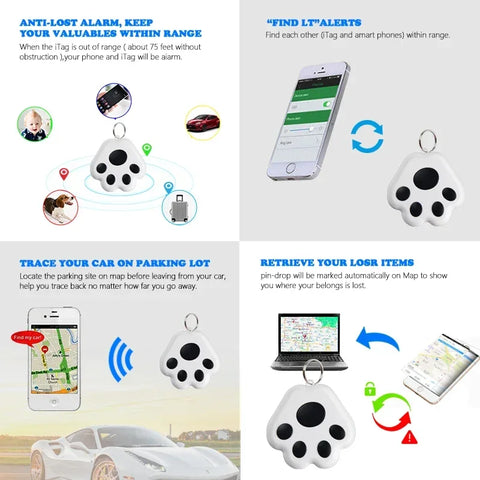 Mini traceur GPS anti-perte pour chiens, chats