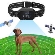 Collier de dressage pour chien 1000 m, GPS électrique, clôture sans fil, IPX7, étanche, électronique, pour chiens de petite, moyenne et grande taille