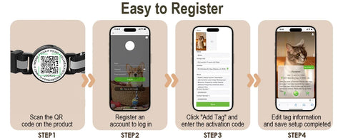 Collier GPS pour chat avec étiquette nominative QR et support AirTag, protection 2 en 1, collier réfléchissant pour chaton, étui AirTag pour chats