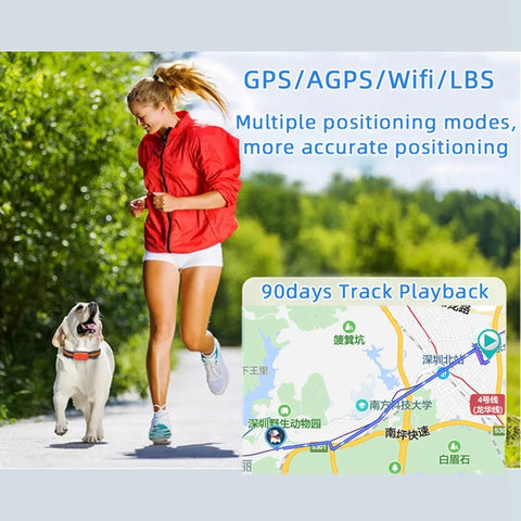 Traceur GPS G51 2/4G étanche, anti-perte, collier intelligent, recherche d'appareil, télécommande, application pour chien