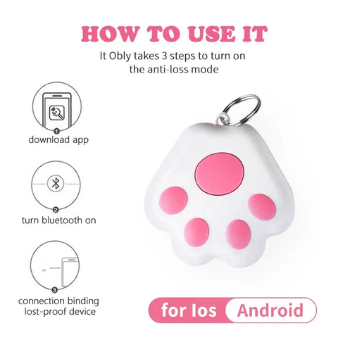 Mini traceur GPS anti-perte pour chiens, chats