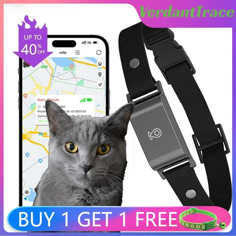 Collier intelligent 4G GPS pour animaux de compagnie, pour chiens et chats, localisation GPS Wi-Fi en temps réel, étanchéité IP67, surveillance d'activité