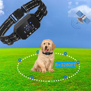 Collier de dressage pour chien 1000 m, GPS électrique, clôture sans fil, IPX7, étanche, électronique, pour chiens de petite, moyenne et grande taille