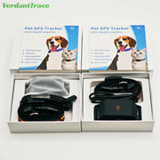 Collier intelligent 4G GPS pour animaux de compagnie, pour chiens et chats, localisation GPS Wi-Fi en temps réel, étanchéité IP67, surveillance d'activité